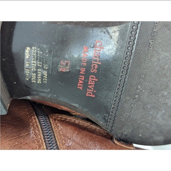 Charles David Regimented Boots - Picture 2 of 4